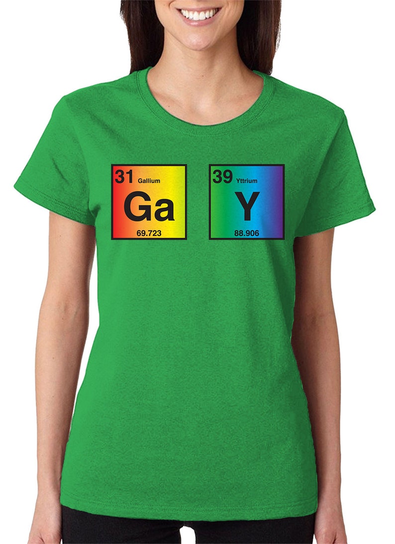 Gay Periodic Table Elements LGBT Community Funny Pro Gay Pride | Etsy