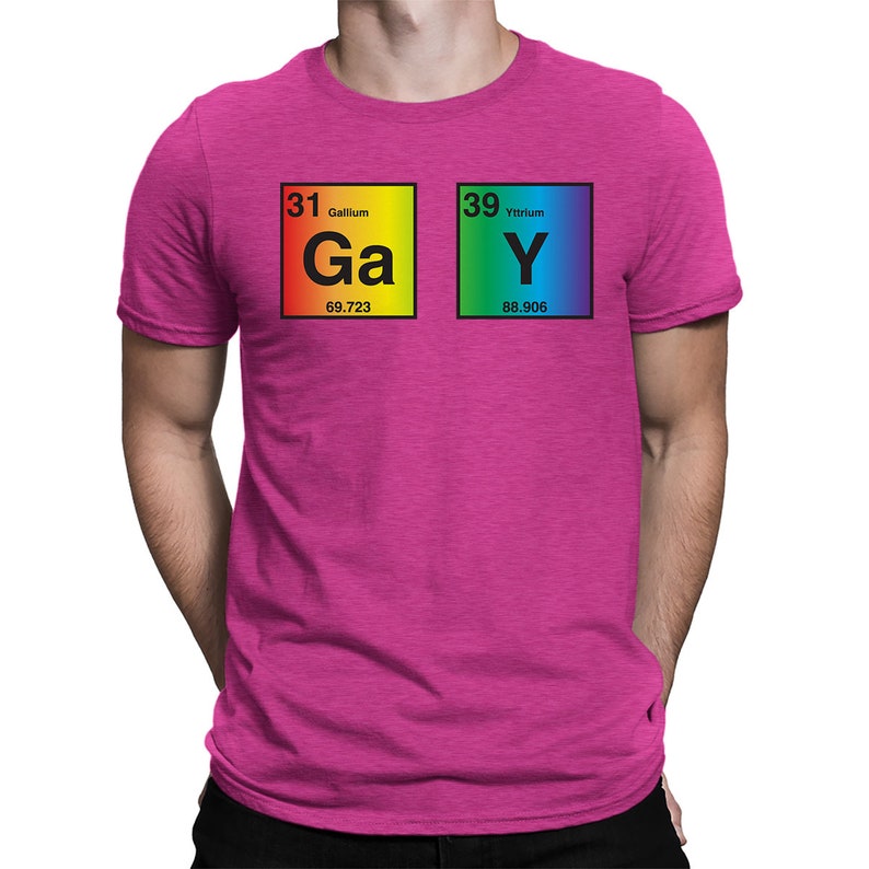 Gay Periodic Table Elements LGBT Community Funny Pro Gay Pride - Etsy