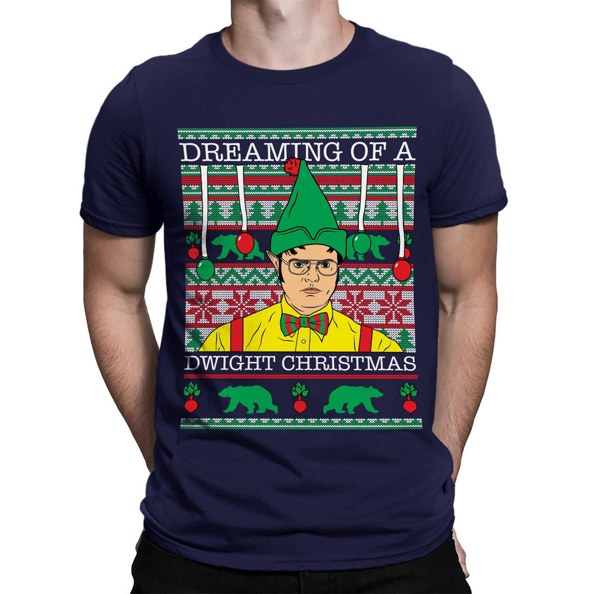 Dreaming of A Dwight Christmas Funny 