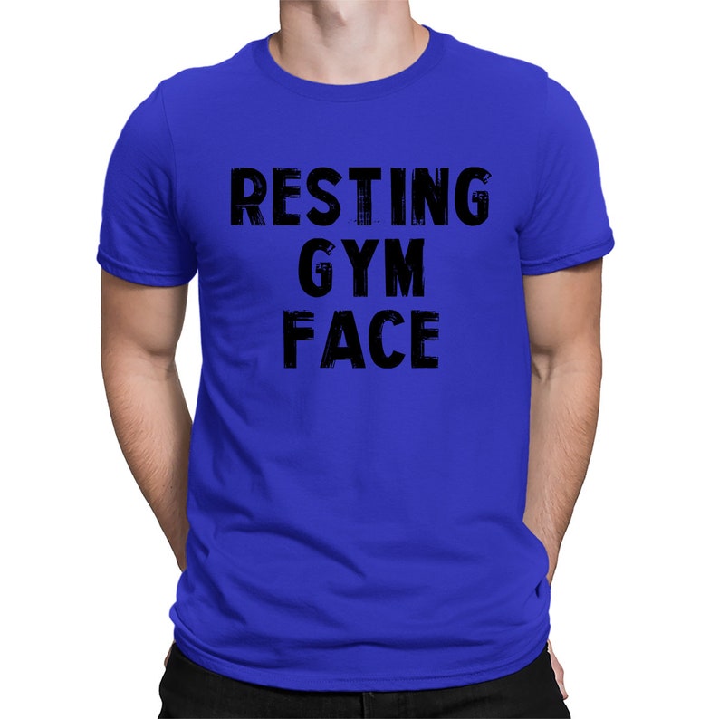 Resting Gym Face Serious Power Gains Healthy Lifestyle Focused Etsy