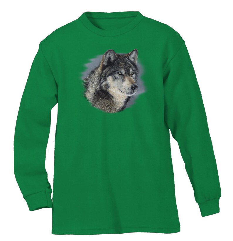 Wolf Portrait Canine Wolves Dog Wolflike Nature Love Men's Etsy