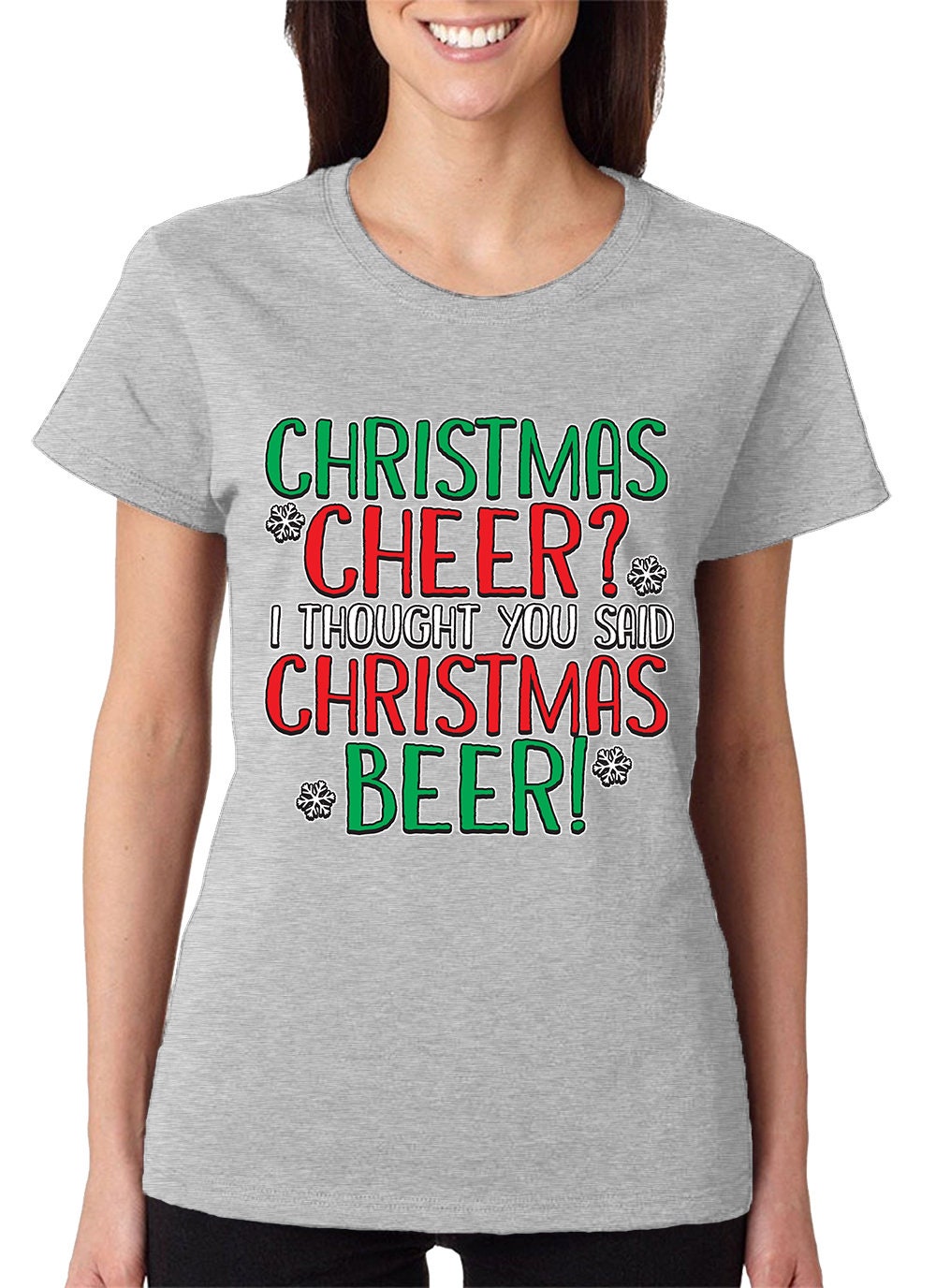 Christmas Cheer I Thought You Said Christmas Beer T Shirt