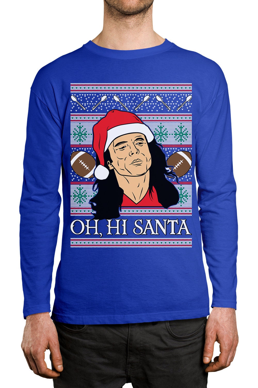 Oh Hi Santa - Etsy