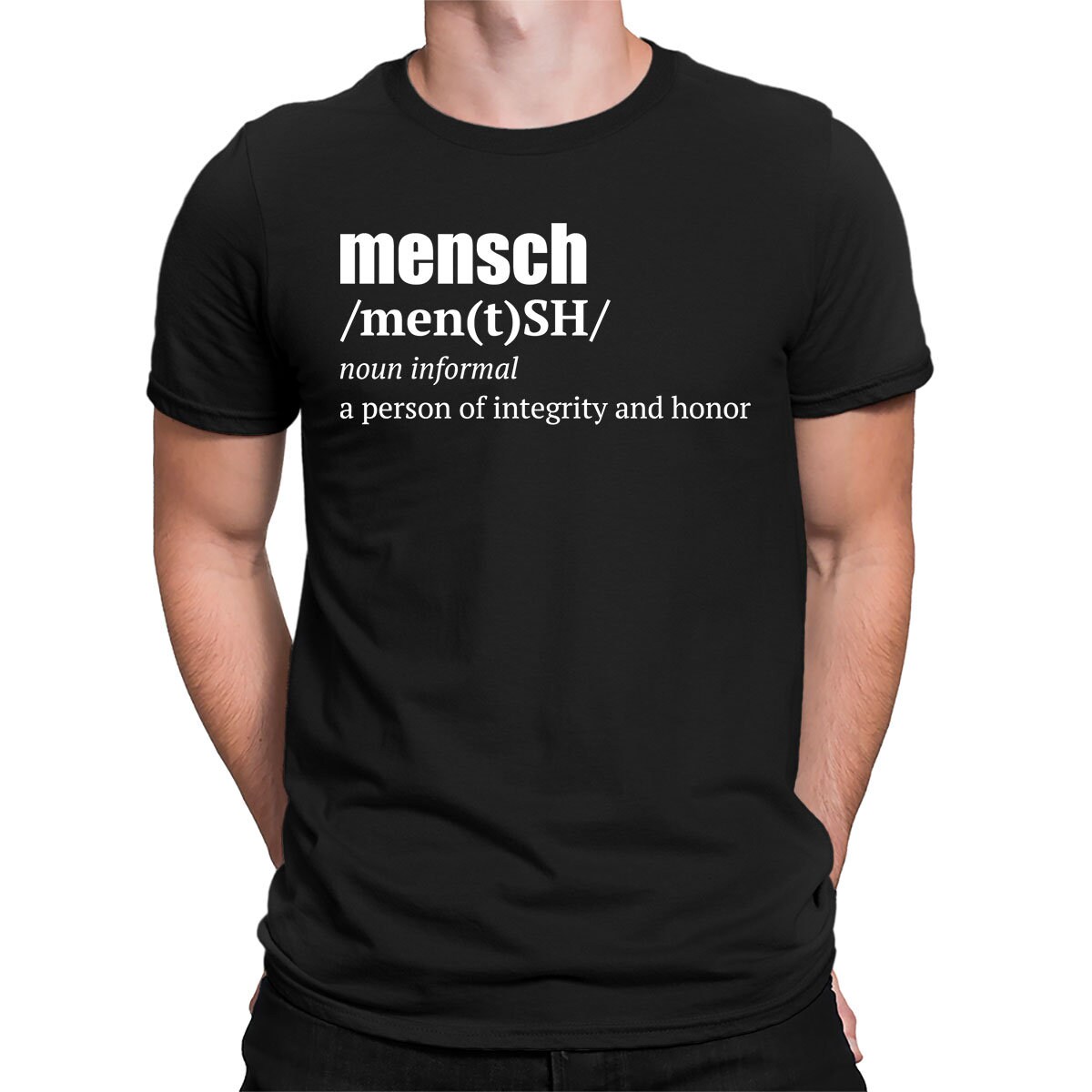 Chutzpah T-Shirt 100% Cotton Comfortable High-Quality Jewish Mazel Tov  Mensch Yenta Nice Njg