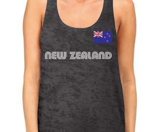 New Zealand Series 1 Country Pride Dominion Of New Zealand Auckland Wellington Christchurch Manukau Exploring Discover Men's Tank Top NZE-01