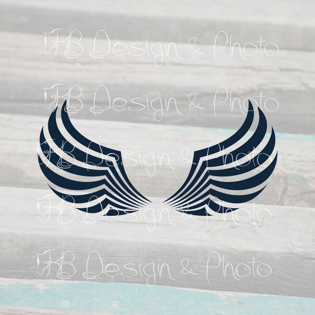 Wings Vector/raster- SVG, PNG - Etsy