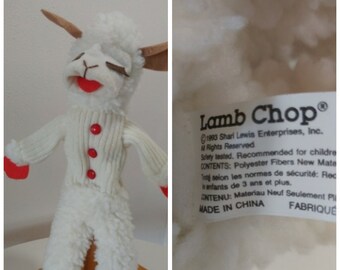 Vintage Lamb Chop Puppet 1993