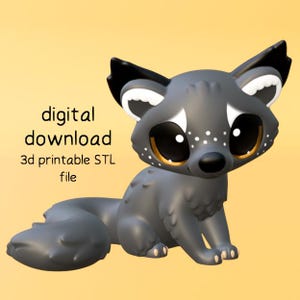 Binturong - Digital download - 3d printable STL File - 3d model
