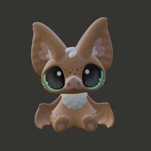 Vampire Bat - Digital Download - 3d Printable STL File - 3d Model - Etsy