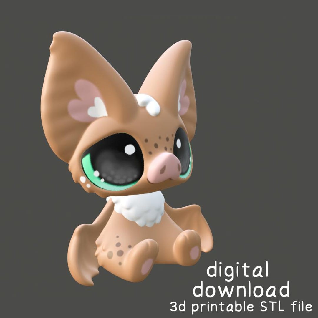 Vampire Bat - Digital Download - 3d Printable STL File - 3d Model - Etsy