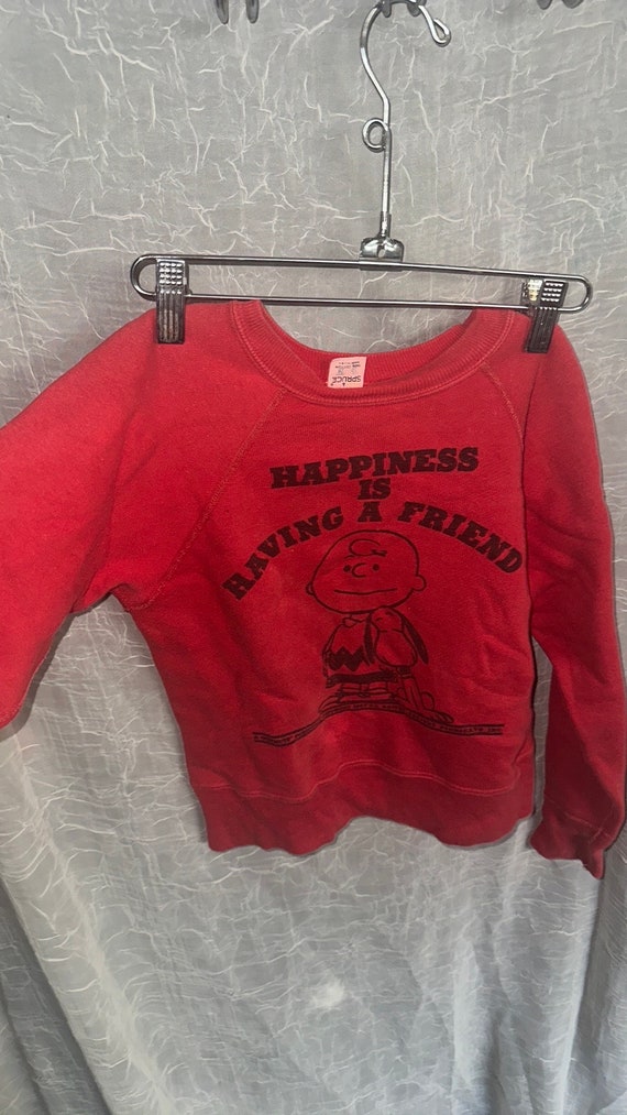Rare Collectable Vintage Peanuts Sweater - MADE I… - image 2