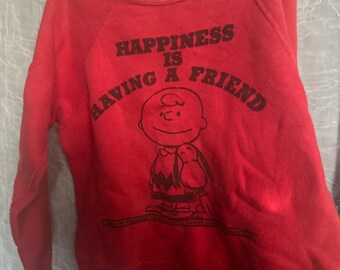 Seltener Vintage-Peanuts-Pullover zum Sammeln – HERGESTELLT IN DEN USA