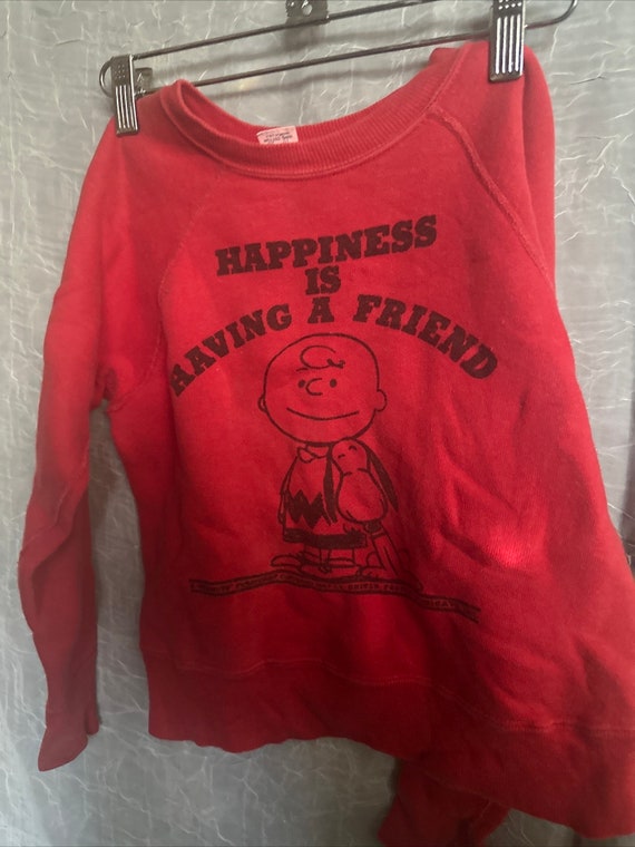 Rare Collectable Vintage Peanuts Sweater - MADE I… - image 1