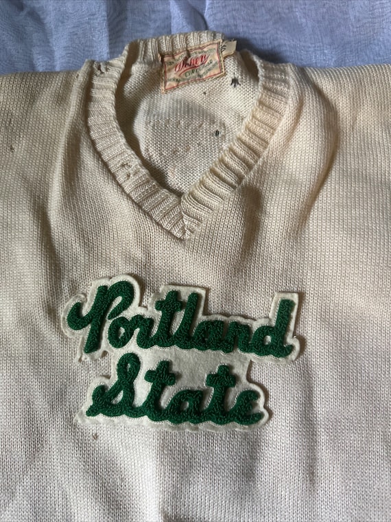 vintage 1970’s authentic PEP Squad wool sweater - 