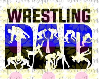 Download Wrestling Dad Svg Etsy