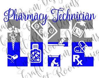Download Pharmacy tech | Etsy