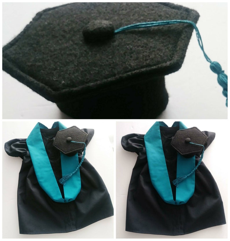 Dog Graduation Cap and Gown Cat Graduation Cap and Gown Pet Etsy