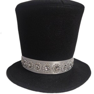 Dog Top Hat, Wedding Top Hat Dogs, Party Dog Hat, Pet Hat, Dog Hat, Dog Clothes, Pet Clothes, Handmade Hat, Handmade Dog Hat, Wedding Dog