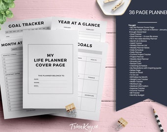 Planner Pages for Real Life - Download Print & Use Now