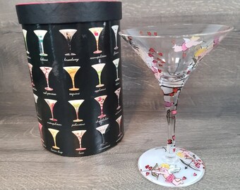 Cupid's Bow Martini Glass by Lolita  Retired Collection 2006-2011