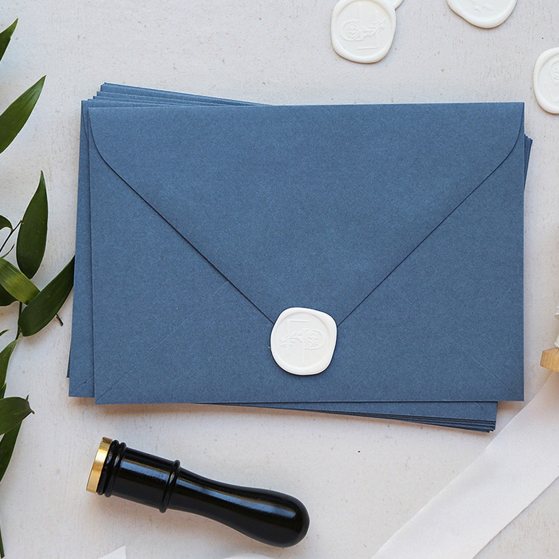 Blue Envelopes A7 Size Fits 5x7 Premium 120gsm Etsy