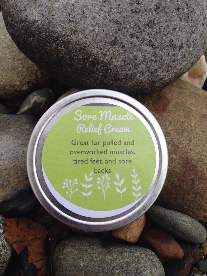 Sore Muscle Relief Cream Etsy