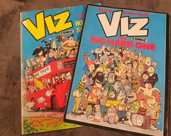 Vintage bundle of VIZ adult comic books