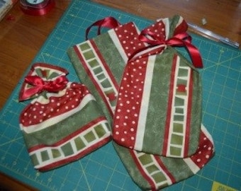 Re Usable Gift Bag Pattern