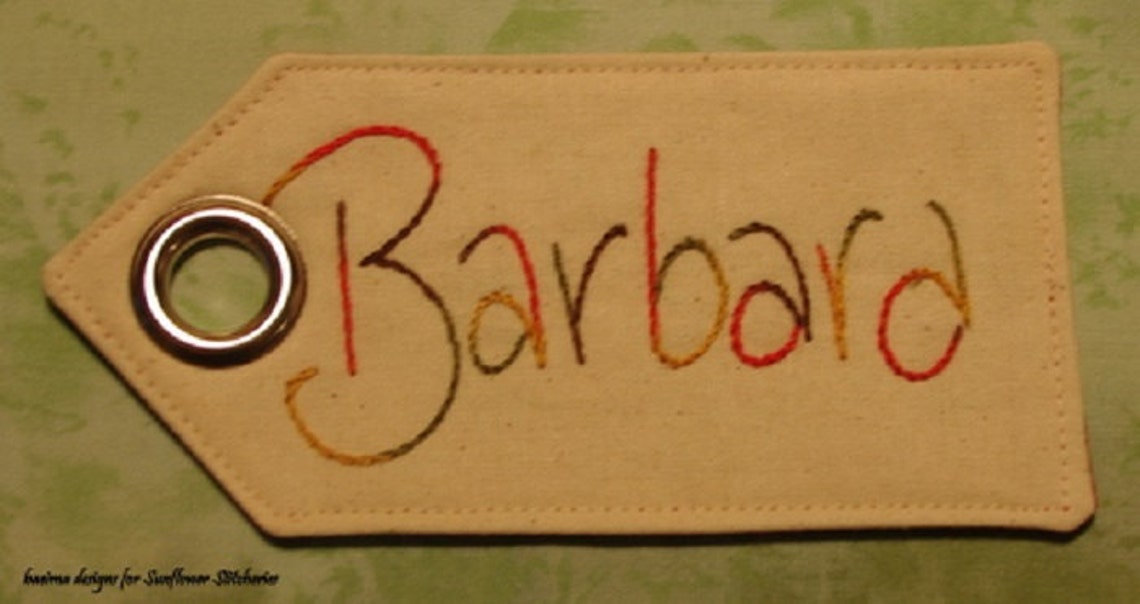 Name Tags Pattern for Gift Bags Etsy Hong Kong