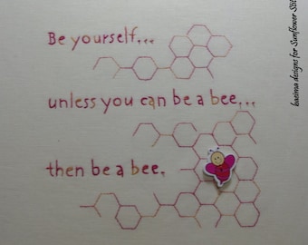 Be A Bee Pattern