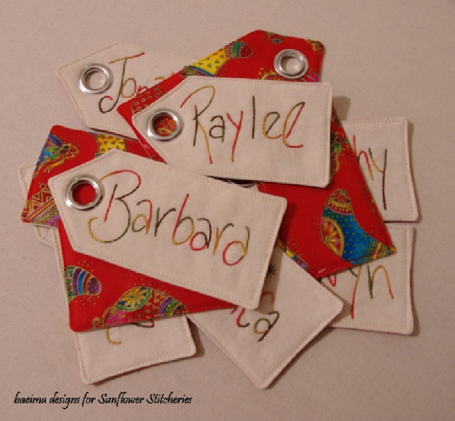 Name Tags Pattern for Gift Bags Etsy Hong Kong