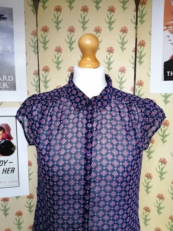 1930s style blouse