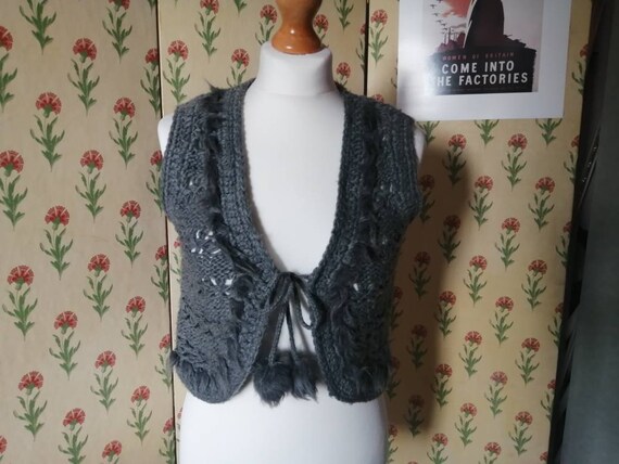 1940s style vest