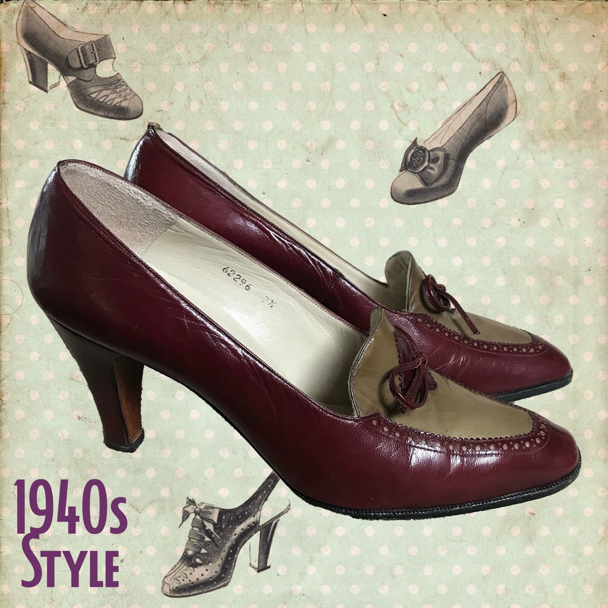 1940s Womens Shoes 