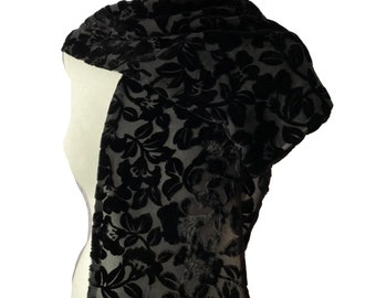 1920s style silk scarf