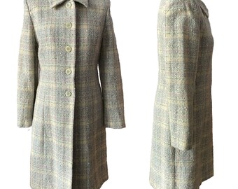 1940s style | 100% Wool Coat | UK 10