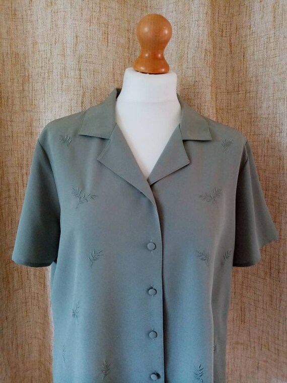1940s style blouse