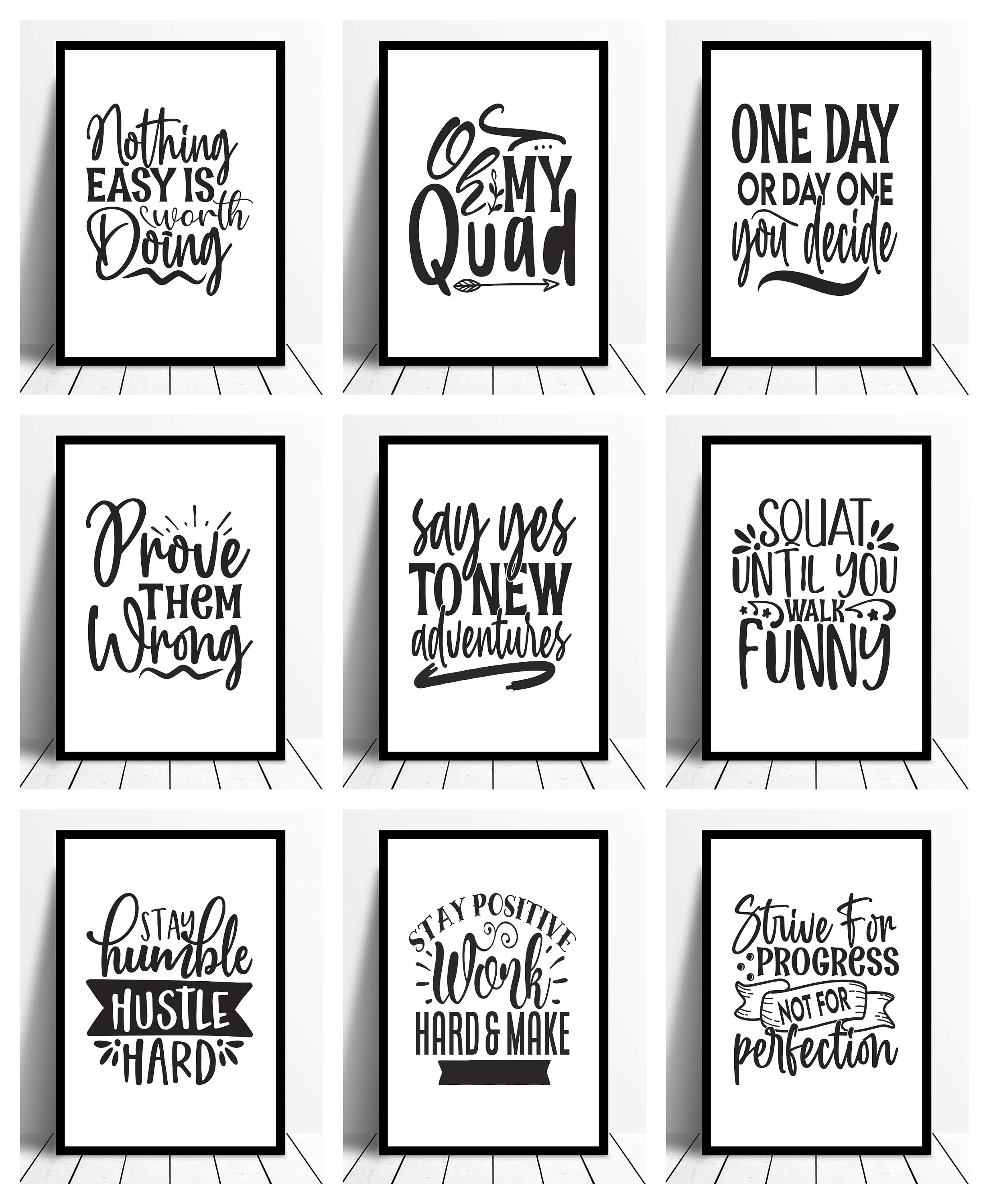 Life Inspirational Motivational Quote Fitness GYM Poster Print Wall Art  Framed Options 50 Quotes Funny - Etsy België, image size:2465x3000