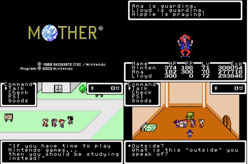 Earthbound Mother 1 2 Game Boy Advance Gba English Translated Earthbound Mother 1 2 Game Boy Advance Gba English Translated