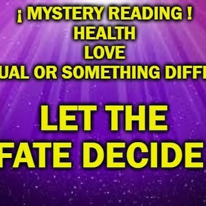 MYSTERY READING - Was hat das Schicksal für Dich bereit? Selben Tag