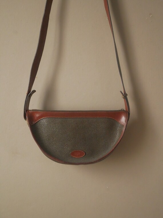 Vintage Mulberry Grained Leather Bag in Khaki Brown, a Timeless