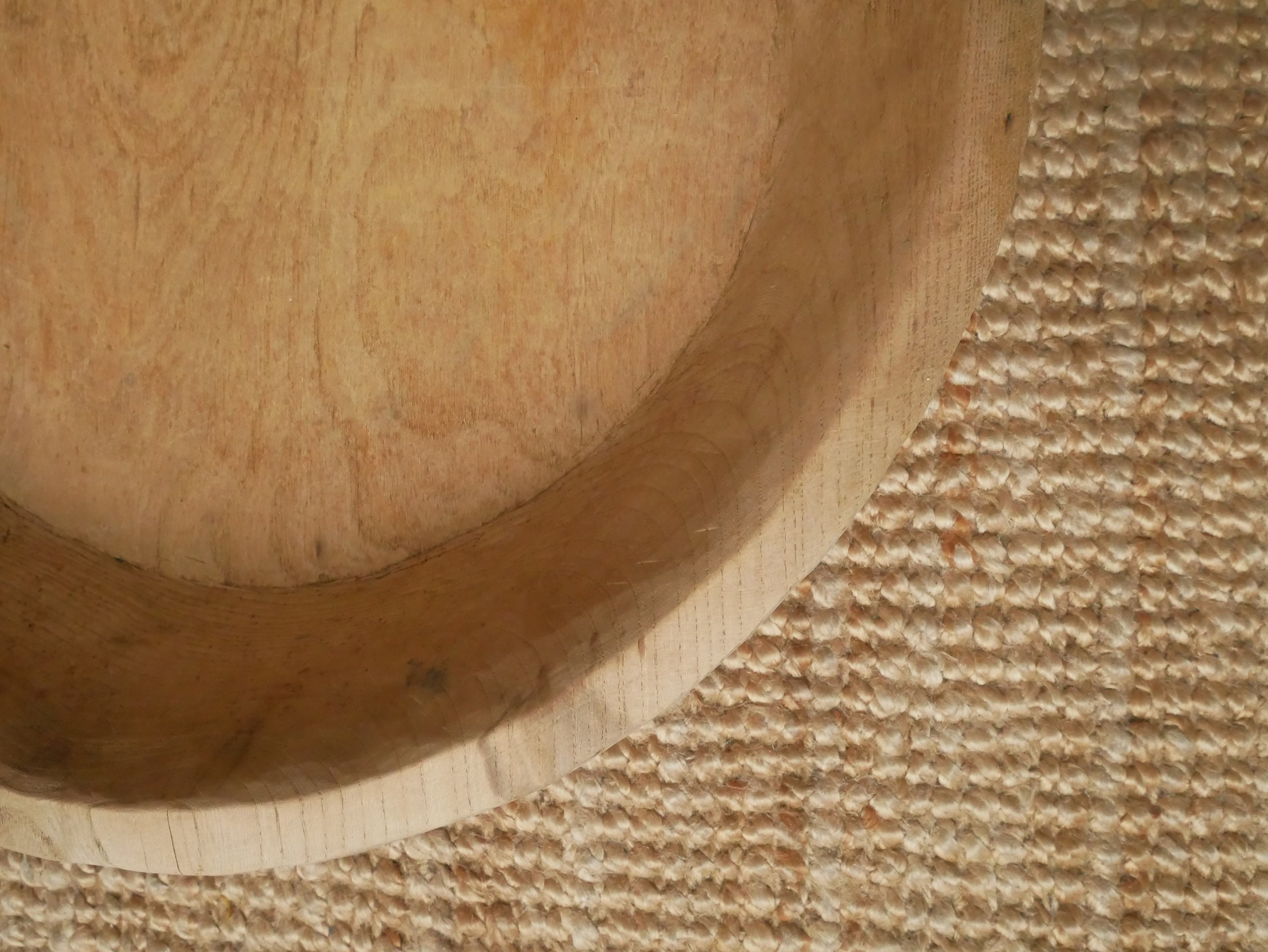 Coupe-fruits En Bois Sculpté - Art Ethnique Africain - Pièce Unique
