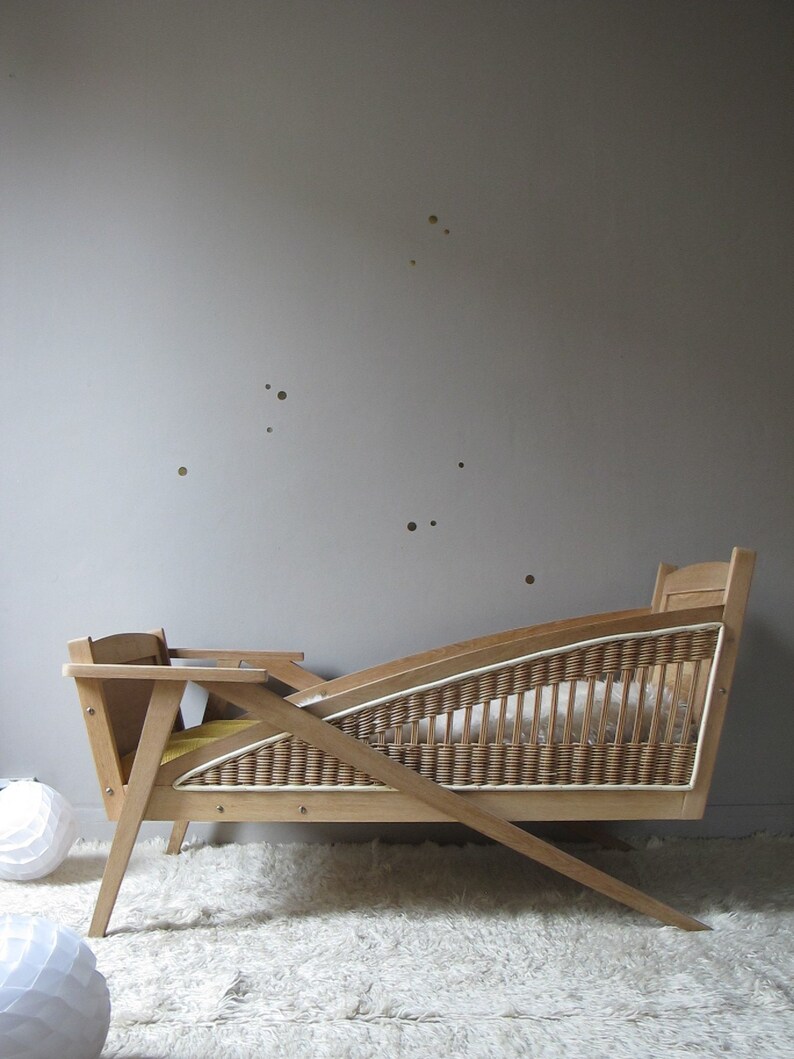vintage cot bed