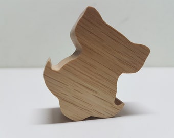 Oak knobs,modern knobs,pull and drawer,round oak knobs, boar, forest animals