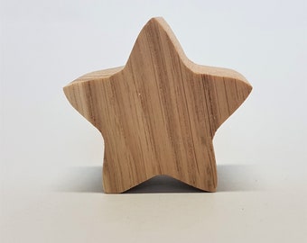 Oak knobs,modern knobs,pull and drawer,round oak knobs, star, stars shapes