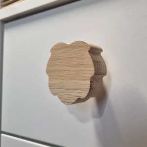 Wooden furniture handles, wooden furniture knobs, for children, oak, SAFARI animals, lion, tropical style children&#39;s room, boho accessories