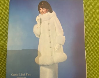 Fur, Catalog, Vintage, 1960's, 1967, Price List, Fashion, Charles, L, York, Furs, Inc,