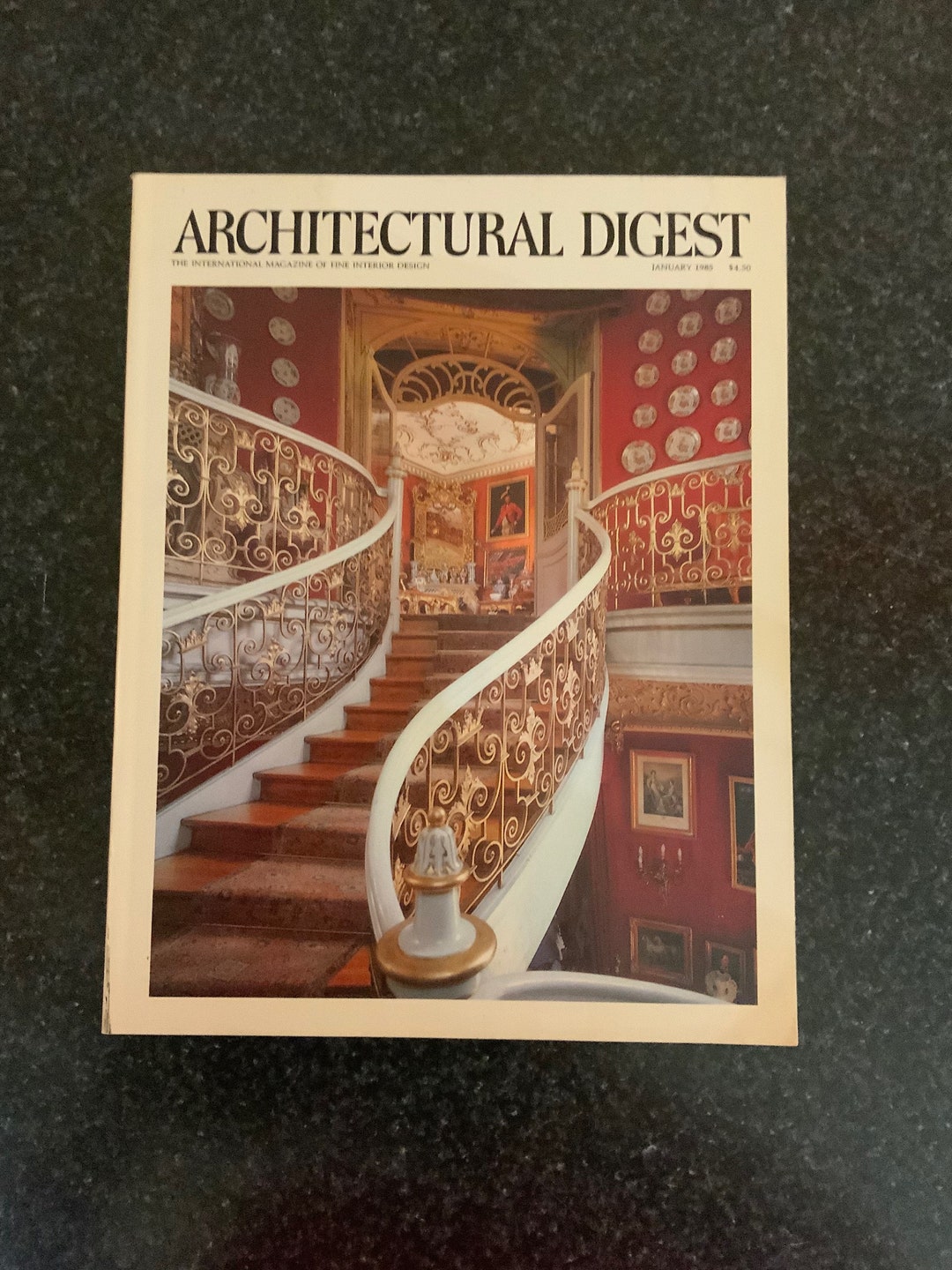 Architectural, Digest, 1980's, Magazine, AD, 1985, Home, Decorating ...