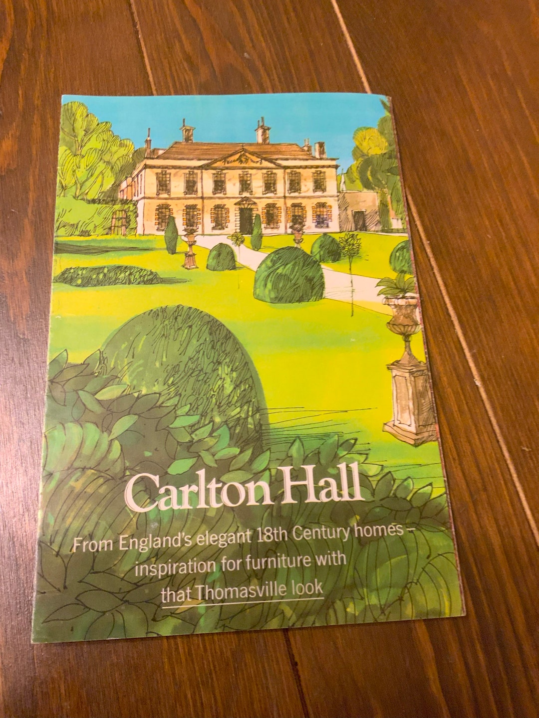 Thomasville, Furniture, Carlton Hall, 1975, 1970's, Brochure, Catalog