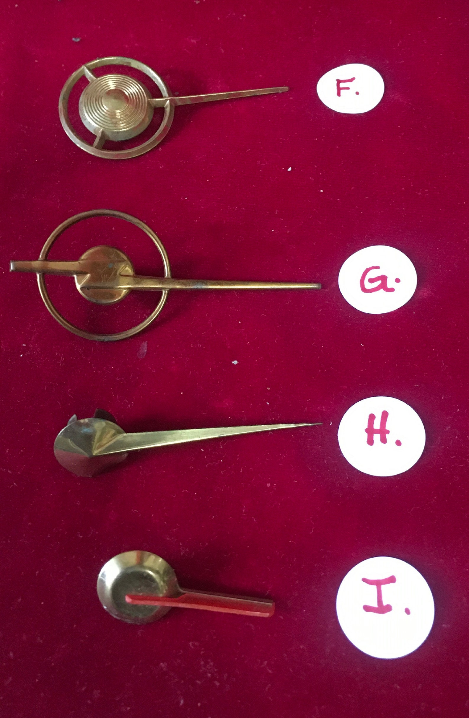 Vintage Radio Tuner Knob Pointer Indicator Dial Dials 15 to Etsy